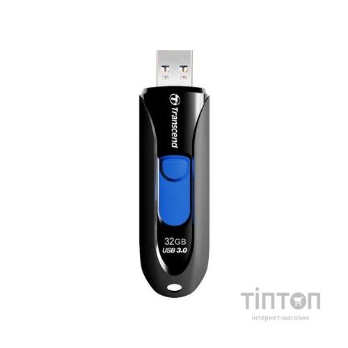 USB флеш 32Gb Transcend JetFlash 790 чорний