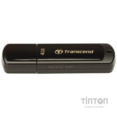USB флеш 4Gb Transcend JetFlash 350 чорний