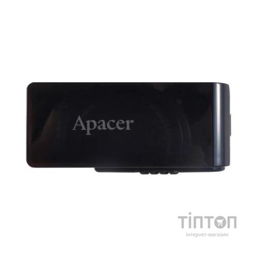 USB флеш 64Gb Apacer AH350 чорний/білий