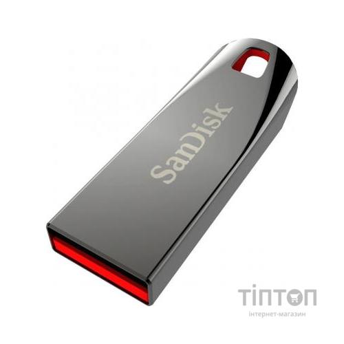 USB флеш 64Gb SanDisk Cruzer Force срібний