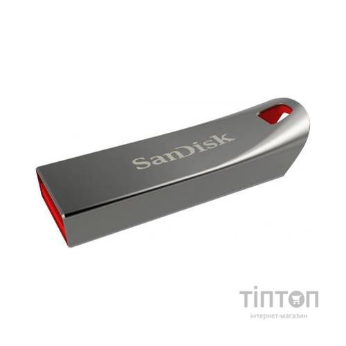 USB флеш 64Gb SanDisk Cruzer Force срібний
