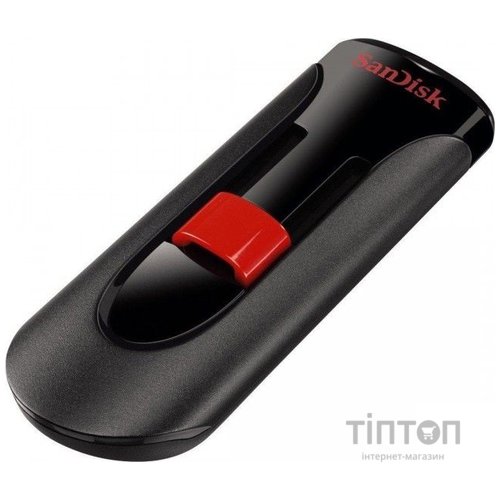 USB флеш 64Gb SanDisk Cruzer Glide USB 2.0 чорна