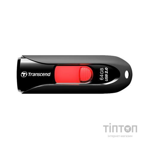 USB флеш 64Gb Transcend JetFlash 590 чорний