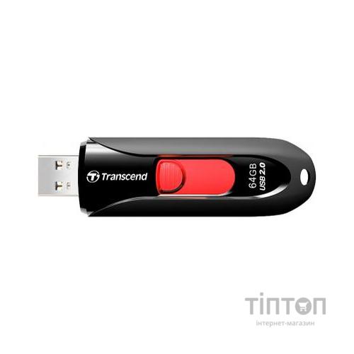 USB флеш 64Gb Transcend JetFlash 590 чорний
