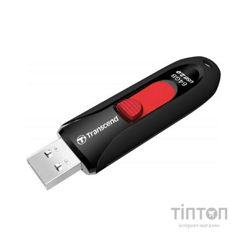 USB флеш 64Gb Transcend JetFlash 590 чорний