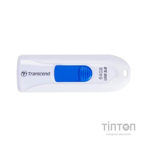 USB флеш 64Gb Transcend JetFlash 790 білий