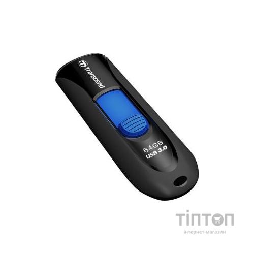 USB флеш 64Gb Transcend JetFlash 790 чорний