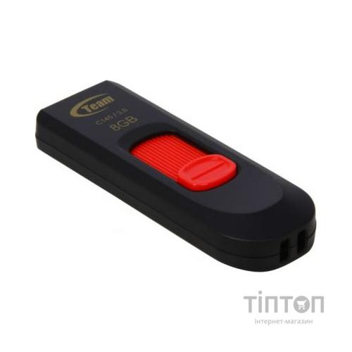 USB флеш 8Gb Team C145 червоний/чорний