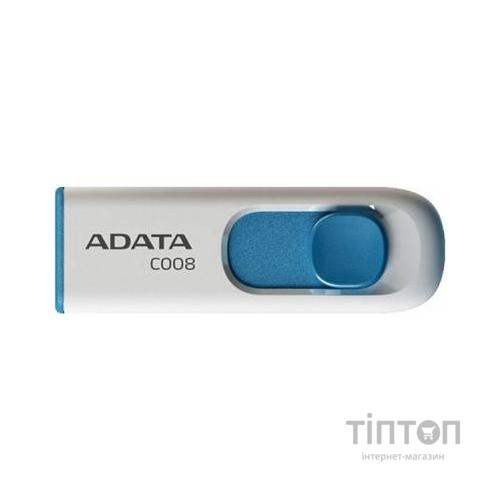 USB флеш A-Data C008 білий