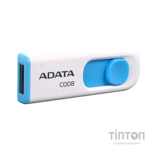 USB флеш A-Data C008 білий