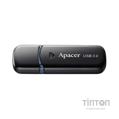 USB флеш Apacer AH355 32 Gb чорний