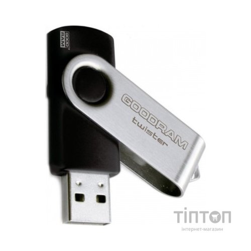USB флеш GoodRam 16GB Twister Black USB 2.0