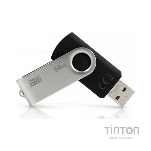 USB флеш GOODRAM 64GB Twister Black USB 3.0