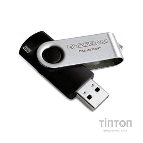 USB флеш GoodRam 8GB Twister Black USB 2.0