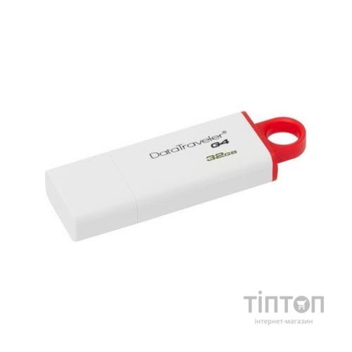 USB флеш Kingston DataTraveler Generation 4 32Gb USB 3.0 біла