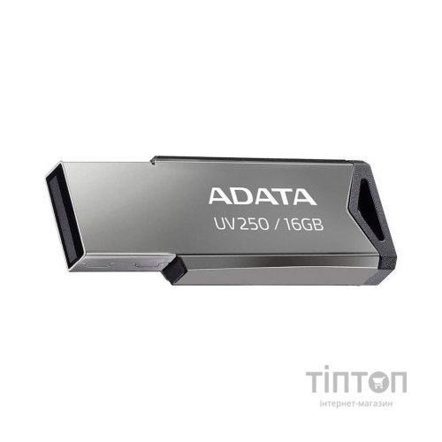 USB флеш накопичувач ADATA 16GB AUV 250 Silver USB 2.0 (AUV250-16G-RBK)