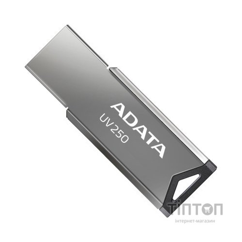 USB флеш накопичувач ADATA 16GB AUV 250 Silver USB 2.0 (AUV250-16G-RBK)