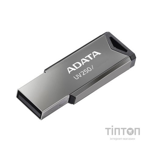 USB флеш накопичувач ADATA 16GB AUV 250 Silver USB 2.0 (AUV250-16G-RBK)