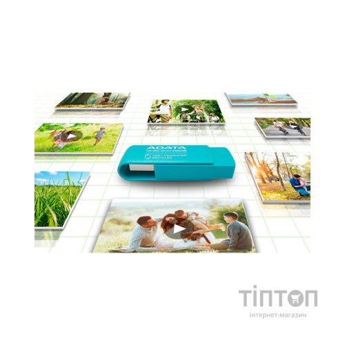 USB флеш накопичувач ADATA 256GB UC310 Eco Green USB 3.2 (UC310E-256G-RGN)