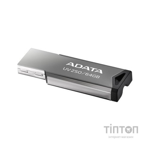 USB флеш накопичувач ADATA 64GB AUV 250 Black USB 2.0 (AUV250-64G-RBK)