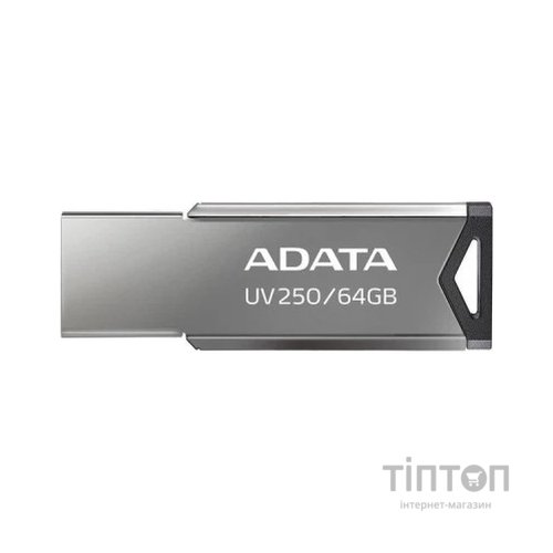 USB флеш накопичувач ADATA 64GB AUV 250 Black USB 2.0 (AUV250-64G-RBK)