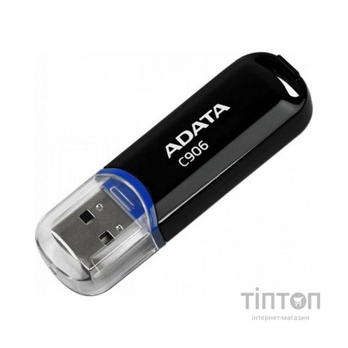 USB флеш накопичувач ADATA 64GB C906 Black USB 2.0 (AC906-64G-RBK)