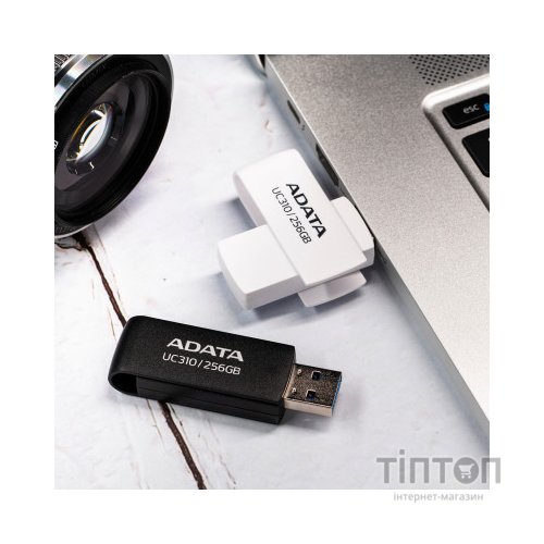 USB флеш накопичувач ADATA 64GB UC310 Black USB 3.0 (UC310-64G-RBK)
