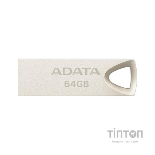 USB флеш накопичувач ADATA 64GB UV210 Metal Silver USB 2.0 (AUV210-64G-RGD)