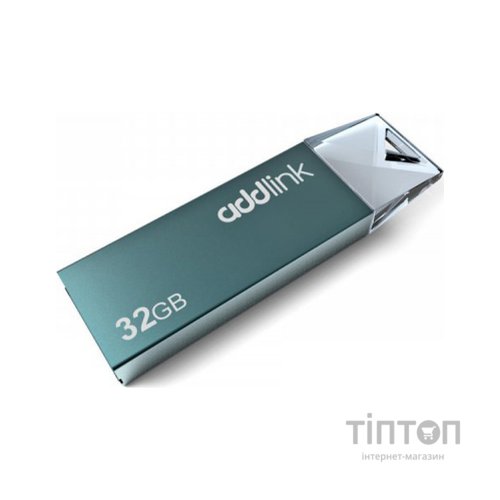 USB флеш накопичувач AddLink 32GB U10 Blue USB 2.0 (ad32GBU10B2)
