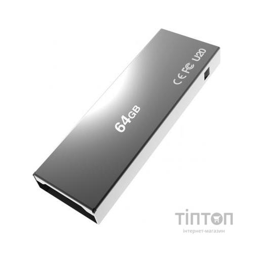 USB флеш накопичувач AddLink 64GB U20 Titanium USB 2.0 (ad64GBU20T2)