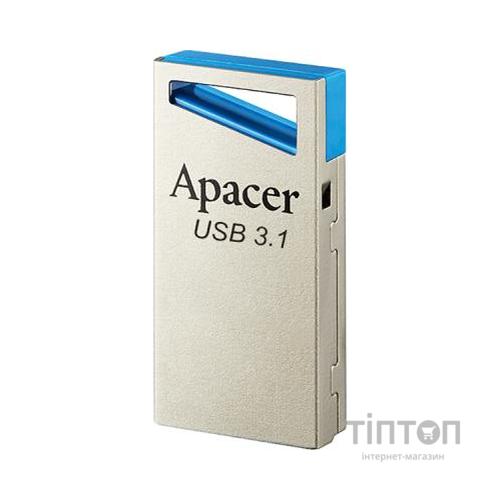 USB флеш накопичувач Apacer 128GB AH155 Blue USB 3.1 (AP128GAH155U-1)