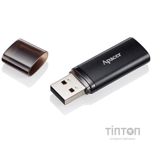 USB флеш накопичувач Apacer 128GB AH25B Black USB 3.1 (AP128GAH25BB-1)