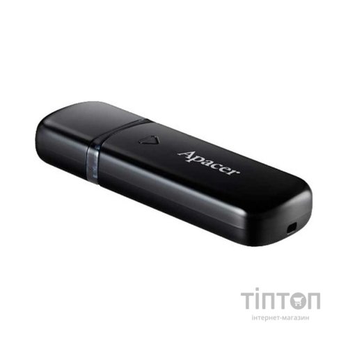 USB флеш накопичувач Apacer 128GB AH355 Mysterious Black USB 3.2 (AP128GAH355B-1)