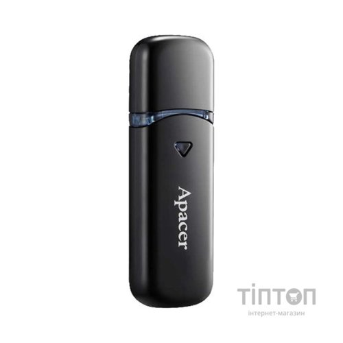 USB флеш накопичувач Apacer 128GB AH355 Mysterious Black USB 3.2 (AP128GAH355B-1)