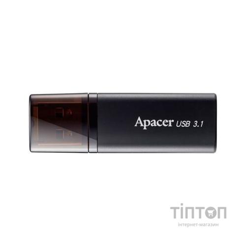 USB флеш накопичувач Apacer 32GB AH25B Black USB 3.1 (AP32GAH25BB-1)