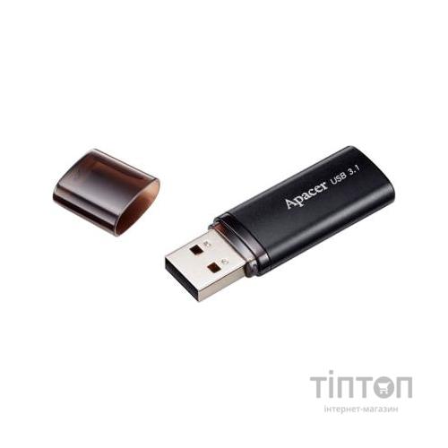 USB флеш накопичувач Apacer 32GB AH25B Black USB 3.1 (AP32GAH25BB-1)