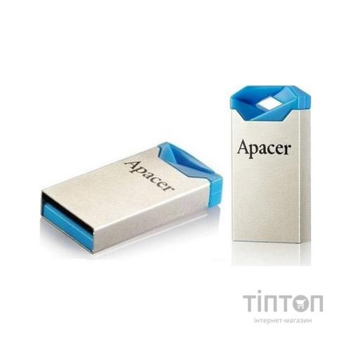 USB флеш накопичувач Apacer 64GB AH111 Blue USB 2.0 (AP64GAH111U-1)