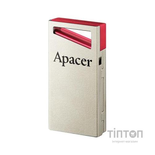 USB флеш накопичувач Apacer 64GB AH112 Red USB 2.0 (AP64GAH112R-1)