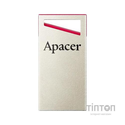 USB флеш накопичувач Apacer 64GB AH112 Red USB 2.0 (AP64GAH112R-1)