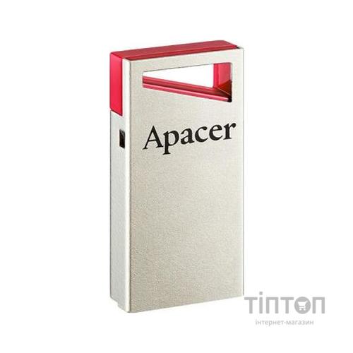 USB флеш накопичувач Apacer 64GB AH112 Red USB 2.0 (AP64GAH112R-1)