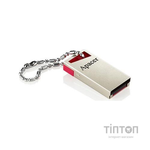 USB флеш накопичувач Apacer 64GB AH112 Red USB 2.0 (AP64GAH112R-1)