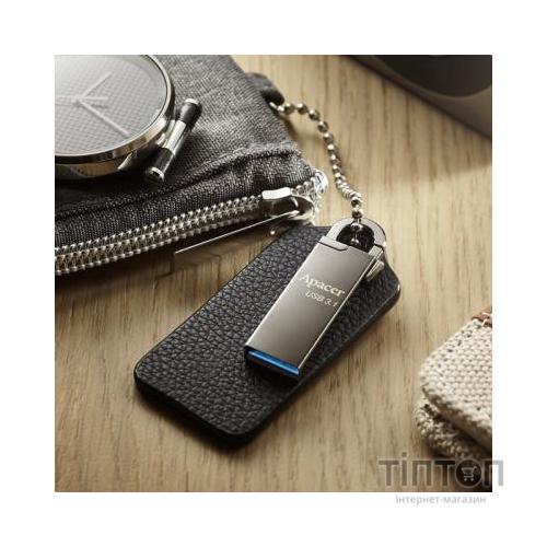 USB флеш накопичувач Apacer 64GB AH15A Ashy USB 3.1 (AP64GAH15AA-1)
