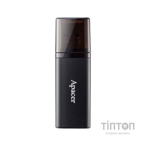USB флеш накопичувач Apacer 64GB AH25B Black USB 3.1 (AP64GAH25BB-1)