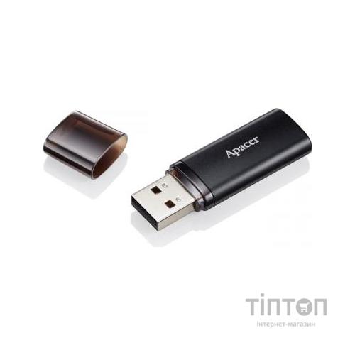 USB флеш накопичувач Apacer 64GB AH25B Black USB 3.1 (AP64GAH25BB-1)