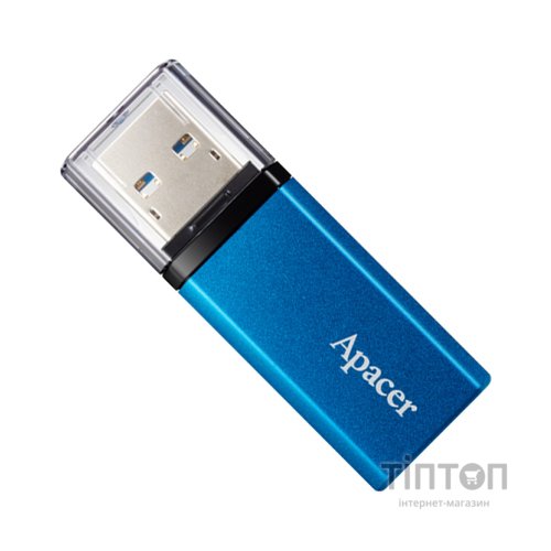 USB флеш накопичувач Apacer 64GB AH25C Ocean Blue USB 3.0 (AP64GAH25CU-1)