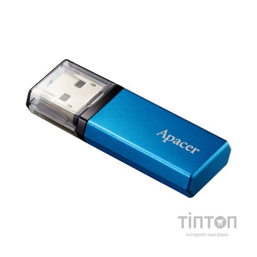 USB флеш накопичувач Apacer 64GB AH25C Ocean Blue USB 3.0 (AP64GAH25CU-1)