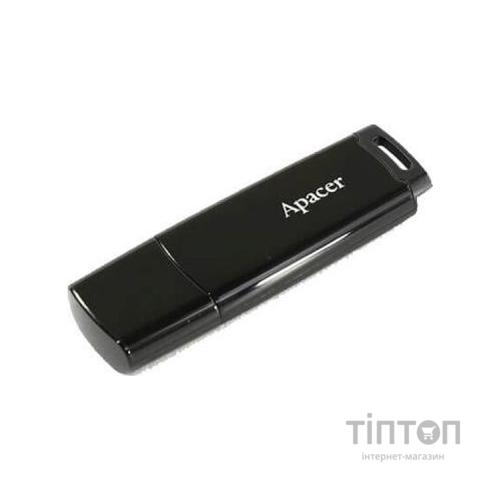 USB флеш накопичувач Apacer 64GB AH336 Black USB 2.0 (AP64GAH336B-1)