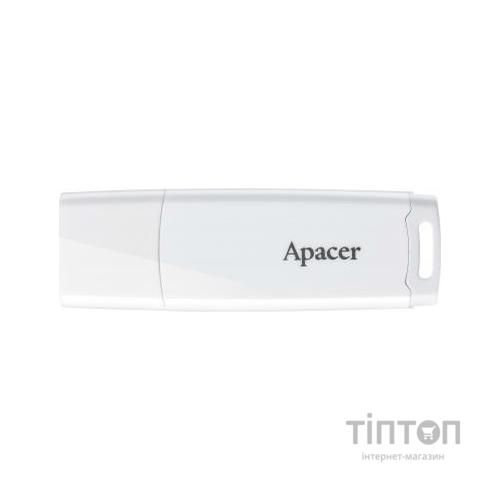USB флеш накопичувач Apacer 64GB AH336 White USB 2.0 (AP64GAH336W-1)