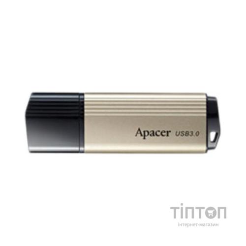 USB флеш накопичувач Apacer 64GB AH353 Champagne Gold RP USB 3.0 (AP64GAH353C-1)