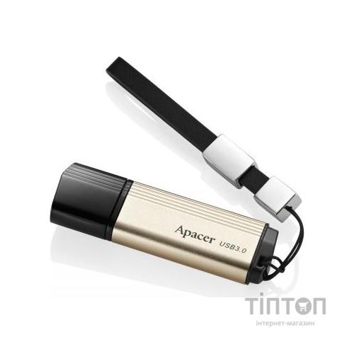 USB флеш накопичувач Apacer 64GB AH353 Champagne Gold RP USB 3.0 (AP64GAH353C-1)